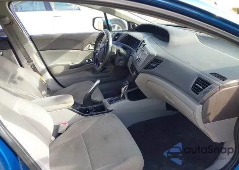 2012 Honda Civic Ex z USA, uszkodzony, nr VIN 19XFB2F8XCE046489